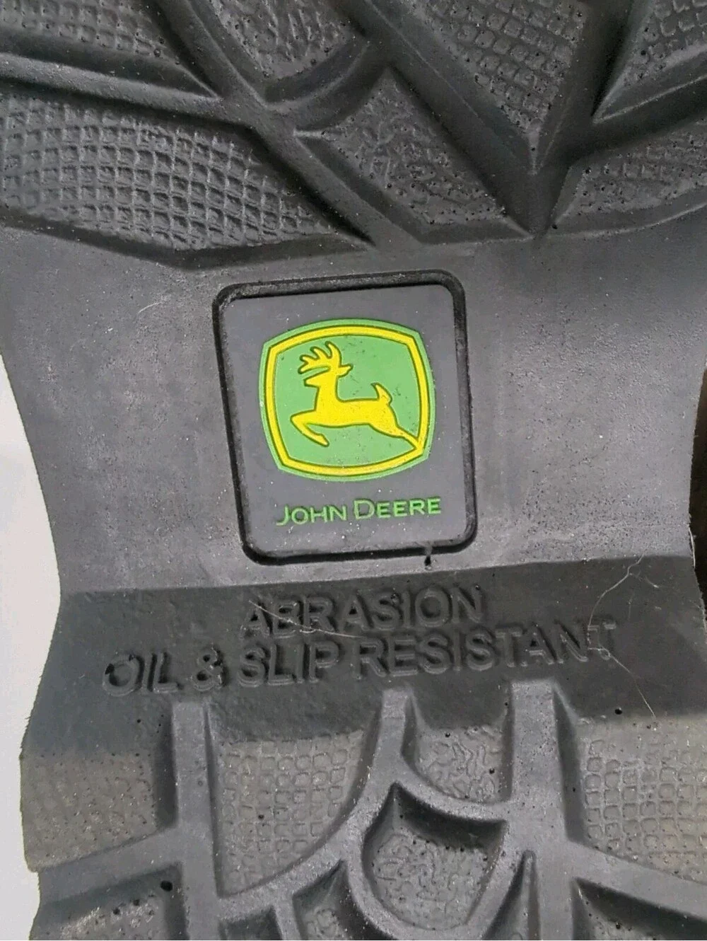 Dan Post John Deere Steel Toe Western Work Boots Mens 7.5 Women 8.5 Wide JD4394